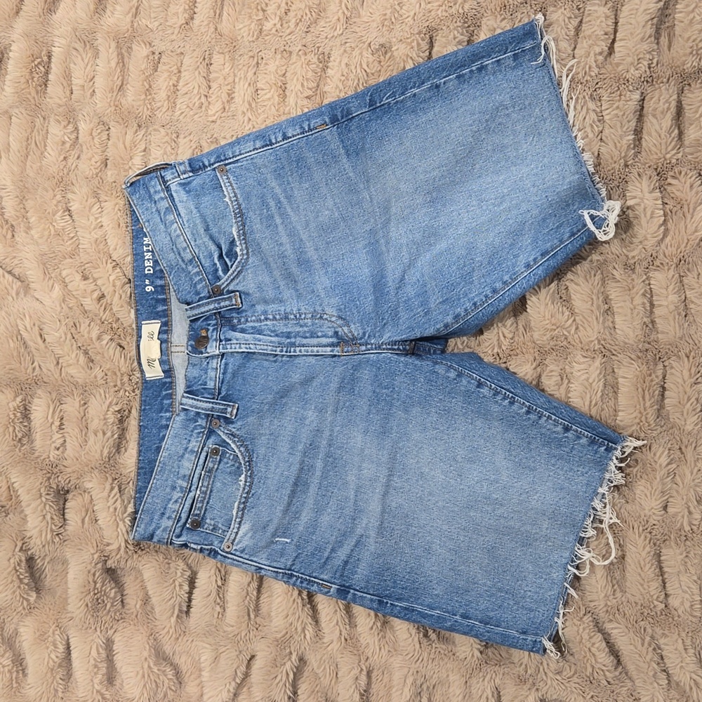 Madewell Blue Denim Jean Shorts
